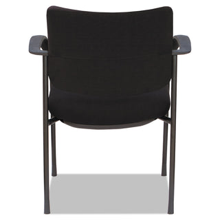 Alera® IV Series Guest Chairs, 24.80'' x 22.83'' x 32.28'', Black Seat/Black Back, Black Base, 2/Carton (ALEIV4317A)