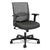 HON® Convergence Mid-Back Task Chair with Swivel-Tilt Control, Supports up to 275 lbs, Iron Ore Seat, Black Back, Black Base (HONCMZ1ACU19)