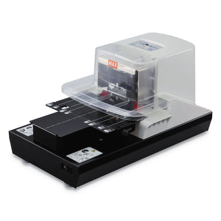 MAX EH-110F Professional Heavy Duty Flat Clinch Stapler, 100-Sheet Capacity, Gray (MXBEH110F)