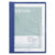 ACCO Vinyl Report Cover, Prong Clip, Letter, 1/2" Capacity, Clear Cover/Blue Back (ACC26102)