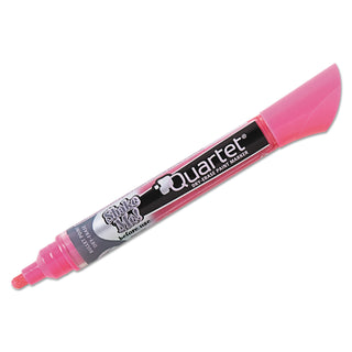 Quartet® Neon Dry Erase Marker Set, Broad Bullet Tip, Assorted Colors, 4/Set (QRT79551)