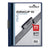 Durable® Vinyl DuraClip Report Cover w/Clip, Letter, Holds 60 Pages, Clear/Navy, 25/Box (DBL221428)