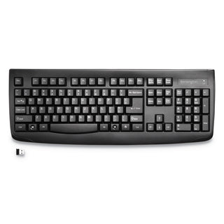 Kensington® Pro Fit Wireless Keyboard, 18.38 x 8 x 1 1/4, Black (KMW72450)