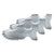 LEE Tippi Micro-Gel Fingertip Grips, Size 5, Clear, 36/Pack (LEE61052)