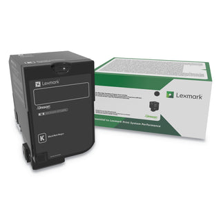 Lexmark™ 84C0HKG (CX725) Unison High-Yield Toner, 25000 Page-Yield, Black (LEX84C0HKG)
