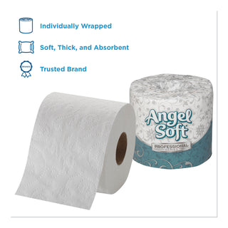 Georgia Pacific® Professional Angel Soft ps Premium Bathroom Tissue, 450 Sheets/Roll, 80 Rolls/Carton (GPC168-80)