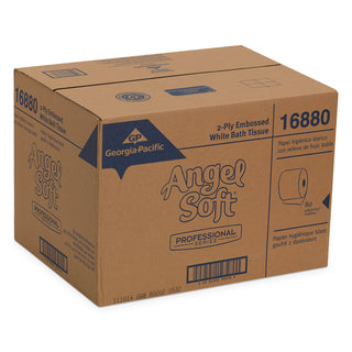 Georgia Pacific® Professional Angel Soft ps Premium Bathroom Tissue, 450 Sheets/Roll, 80 Rolls/Carton (GPC168-80)