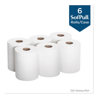 Georgia Pacific® Professional Center-Pull Perforated Paper Towels,7 4/5x15, White,320/Roll,6 Rolls/Ctn (28124GPT)