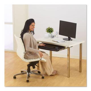 Kensington® Underdesk Comfort Keyboard Drawer with SmartFit&trade; System, Black (KMW60004)