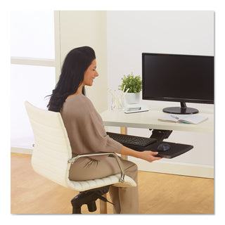 Kensington® Adjustable Keyboard Platform with SmartFit System, 21.25w x 10d, Black (KMW60718)
