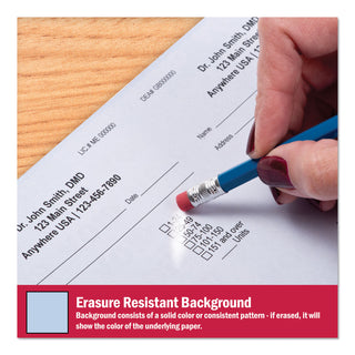 DocuGard™ Medical Security Papers, 24lb, 8.5 x 11, Blue, 500/Ream (PRB04541)