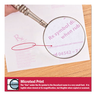 DocuGard™ Medical Security Papers, 24lb, 8.5 x 11, Green, 500/Ream (PRB04542)