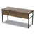 Linea Italia® Urban Desk Workstation, 59w x 23.75d x 29.5h, Natural Walnut (LITUR601NW)