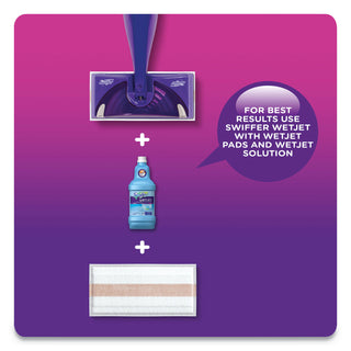 Swiffer® Wet Jet Wood Floor Cleaner System Refill, 1.25 Liter Bottle, 4/Case (PGC77133)