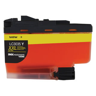 Brother LC3035Y INKvestment Ultra High-Yield Ink, 5000 Page-Yield, Yellow (BRTLC3035Y)