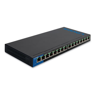 LINKSYS™ Business Desktop Gigabit PoE+ Switch, 16 Ports (LNKLGS116P)