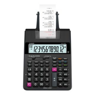 Casio® HR170R Printing Calculator, 12-Digit, LCD (CSOHR170RC)