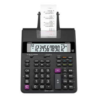 Casio® HR200RC Printing Calculator, 12-Digit, LCD (CSOHR200RC)