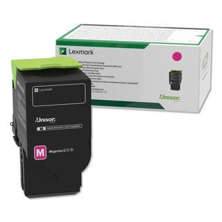 Lexmark™ 78C10M0 Return Program Toner, 1400 Page-Yield, Magenta (LEX78C10M0)