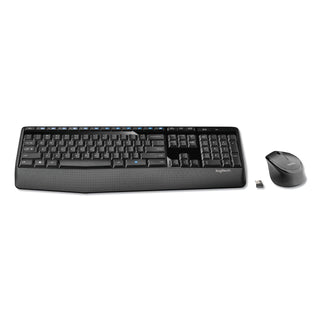 Logitech® MK345 Wireless Combo, 2.4 GHz Frequency/30 ft Wireless Range, Black (LOG920006481)
