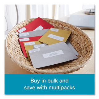 DYMO® LW Multipurpose Labels, 1" x 2.13", White, 500/Roll, 6 Rolls/Pack (DYM2050764)