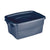 Rubbermaid® Roughneck Storage Box, 3 gal, 10.63" x 15.69" x 7", Dark Indigo Metallic (UNXRMRT030003)