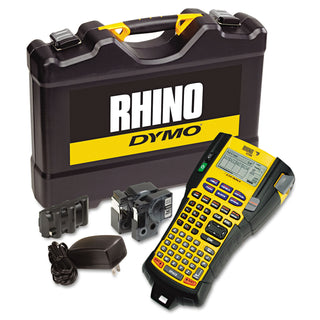 DYMO® Rhino 5200 Industrial Label Maker Kit, 5 Lines, 4 9/10w x 9 1/5d x 2 1/2h (DYM1756589)