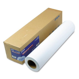 Epson® Premium Glossy Photo Paper Roll, 3" Core, 10 mil, 24" x 100 ft, Glossy White (EPSS041638) (EPSS041638)