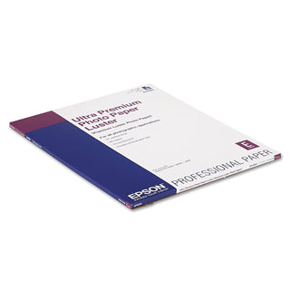 Epson® Ultra Premium Photo Paper, 10 mil, 17 x 22, Luster White, 25/Pack (EPSS042084)