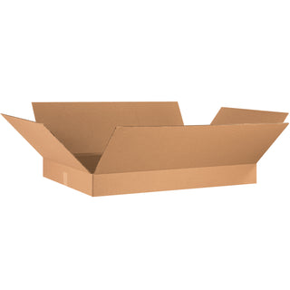 36 x 24 x 4" Flat Corrugated Boxes, Bundle Of 10 (36244)