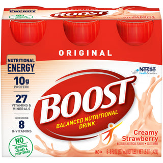 Boost® Original Oral Supplement Creamy Strawberry Flavor Liquid 8 oz. Bottle (983722_PK)