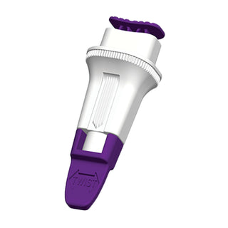 Assure® Safety Lancet 30 Gauge Protective Safety Cap Push Button Activation Finger (962941_CS)