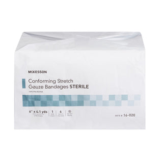 McKesson Conforming Bandage 6 Inch X 4-1/10 Yard Sterile 1 per Pack (999365_BG)