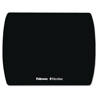 Fellowes® Ultra Thin Mouse Pad with Microban Protection, 9 x 7, Black (FEL5908101)