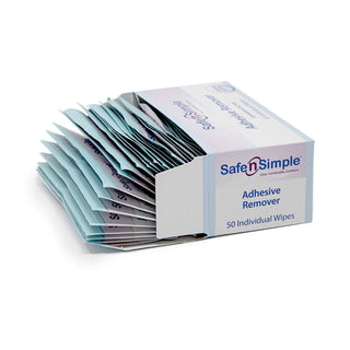 Safe n Simple™ Adhesive Remover Wipe 1 per Pack (977963_BX)