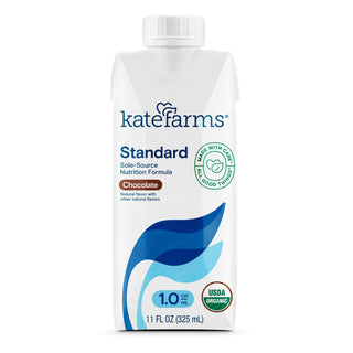 Kate Farms Standard 1.0 Oral Supplement Chocolate Flavor Liquid 11 oz. Carton (1053182_CS)