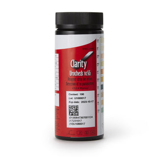 Clarity® Urinalysis Reagent Bilirubin, Blood, Glucose, Ketone, Leukocytes, Nitrite, pH, Protein, Specific Gravity, Urobilinogen For Visual Read (960950_BX)