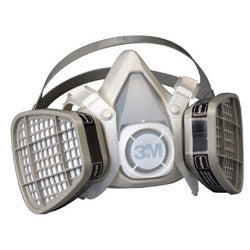 3M™ 5000 Series Half Facepiece Respirators, Large, Organic Vapors (142-5301)