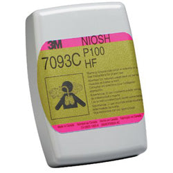 3M™ Particulate Filter 7093, P100, Nuisance Level Organic Vapor/Acid Gas, Magenta/Olive (142-7093C)