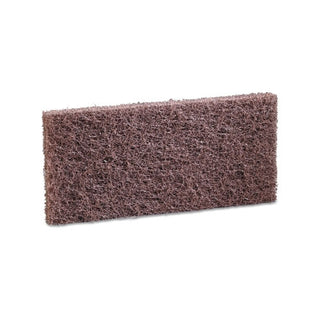 3M™ Doodlebug Scrub n Strip Pad, 4 5/8 in x 1 in x 10 in, Brown (489-080043)