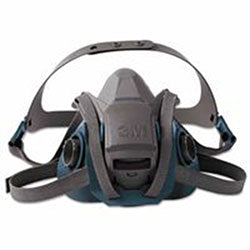 3M™ Rugged Comfort Quic-Latch Half-Facepiece Reusable Respirator, Large (142-6503QL)