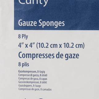 Curity™ Gauze Sponge 4 X 4 Inch 8-Ply NonSterile 200 per Pack (9995_CS)