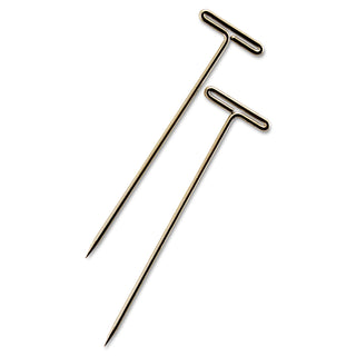 GEM® T-Pins, Steel, Silver, 1 1/2", 100/Box (GEM87T)