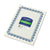 Geographics® Parchment Paper Certificates, 8-1/2 x 11, Blue Royalty Border, 50/Pack (GEO22901)