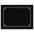 Geographics® Certificate/Document Cover, 12 1/2 x 9 3/4, Metallic Gray, 6/Pack (GEO47400)