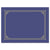 Geographics® Certificate/Document Cover, 12 1/2 x 9 3/4, Metallic Blue, 6/Pack (GEO47401)