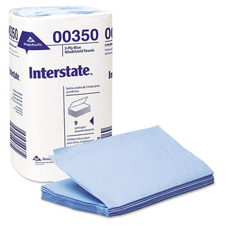 Georgia Pacific® Professional Two-Ply Singlefold Auto Care Wipers, 9 1/2 x 10 1/2, 250/Pack, 9 Packs/Carton (GEP00350)