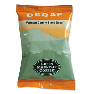 Green Mountain Coffee® Vermont Country Blend Decaf Coffee Fraction Packs, 2.2oz, 50/Carton (GMT5161)