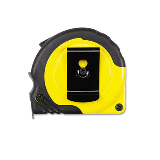 Great Neck® ExtraMark Power Tape, 5/8" x 12ft, Steel, Yellow/Black (GNS95007)