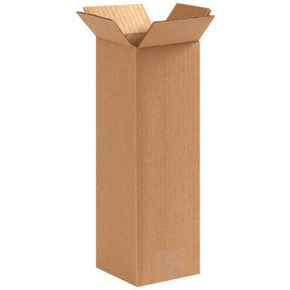 5 1/8 x 4 5/8 x 14" Corrugated Boxes for Hexpand 1 Bottle Shipper Inserts (WBS100)